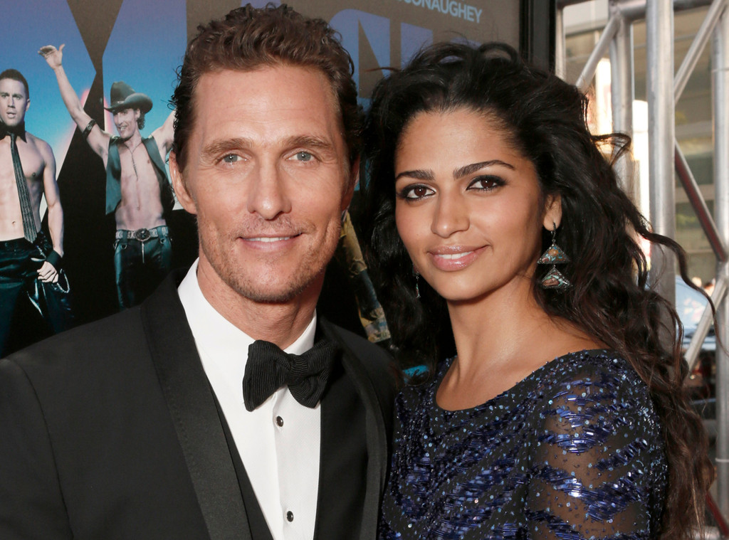 Matthew McConaughey, Camila Alves, 2012